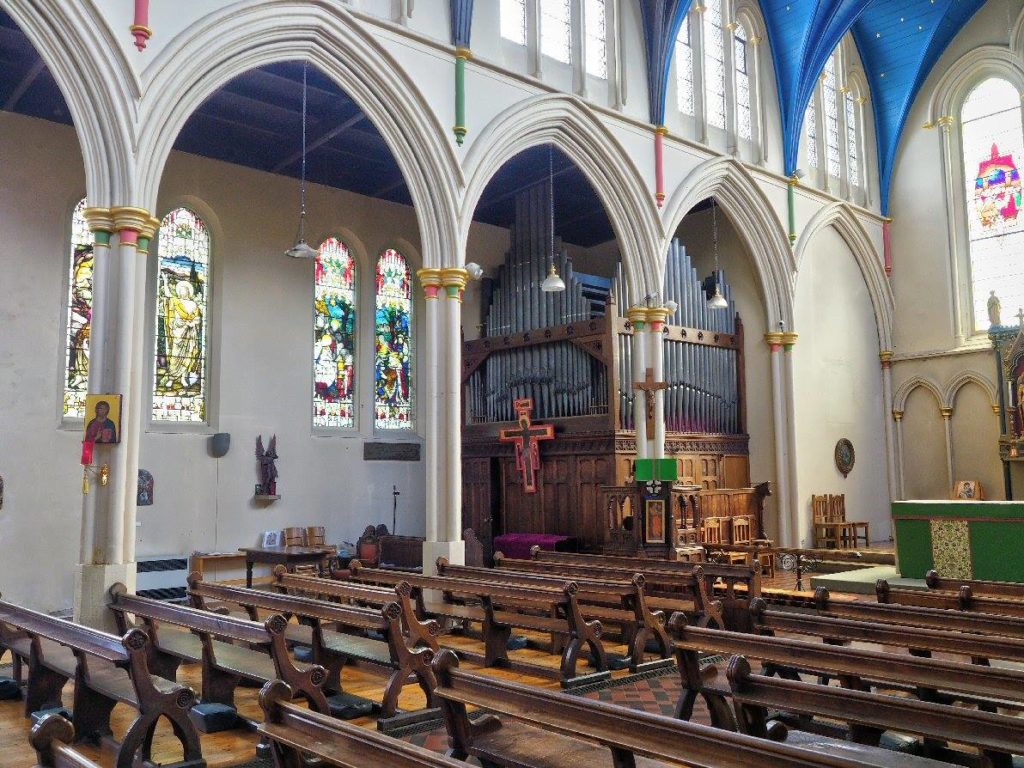 Bury Saint Edmunds, Church of Saint John the Evangelist de Orgelsite