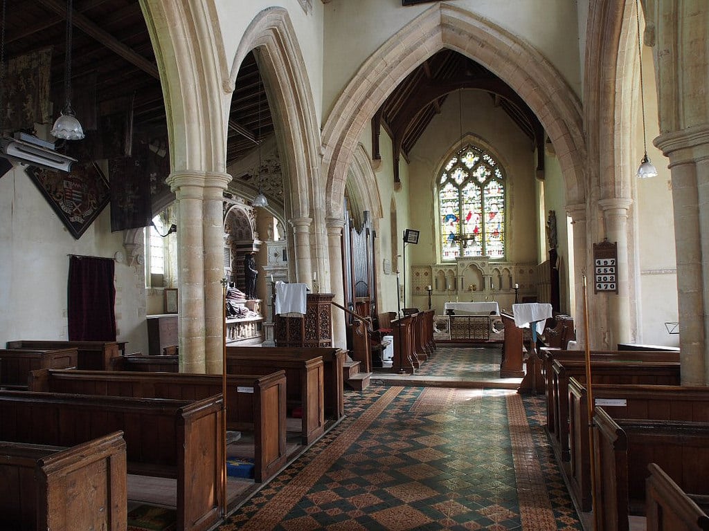 Easton Maudit, Church of Saint Peter and Saint Paul de Orgelsite