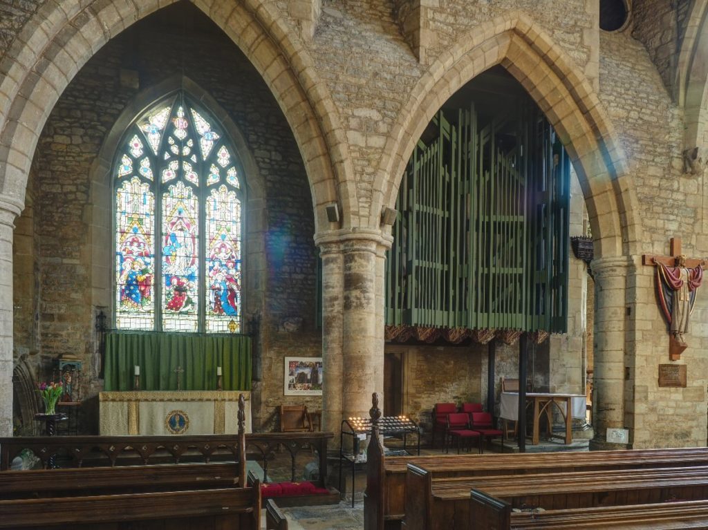 Spalding, Church of Saint Mary and Saint Nicholas de Orgelsite