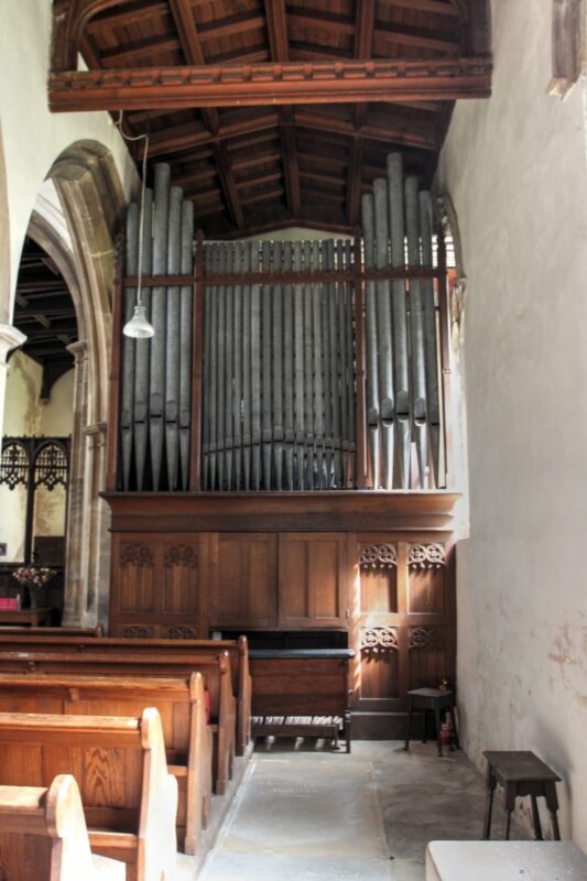 Kelham, Church of Saint Wilfrid, Oude Orgel de Orgelsite orgelsite.nl