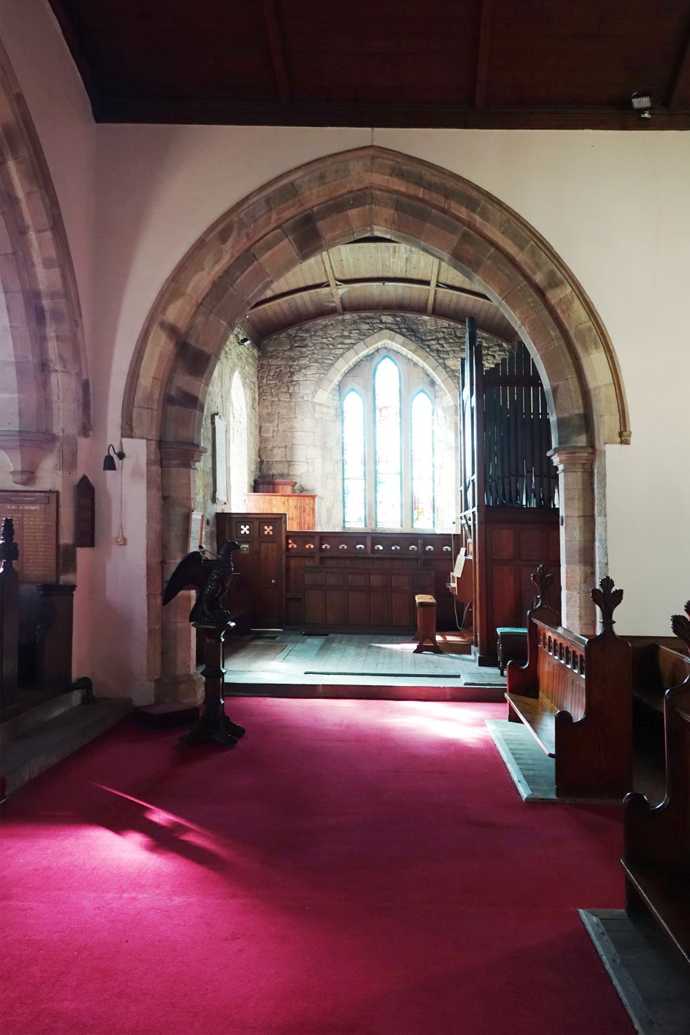 Walden (Northumberland), Church of Saint Michael de Orgelsite