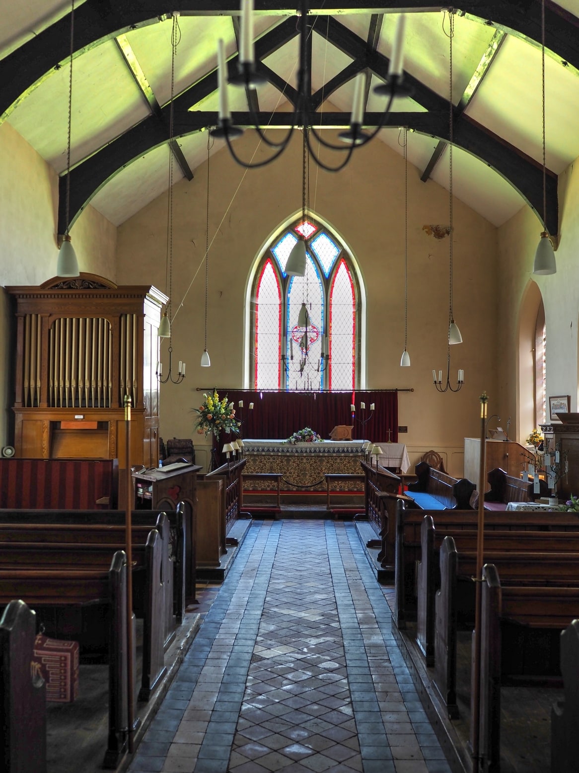 Elton (Derbyshire), All Saints Church, de Orgelsite