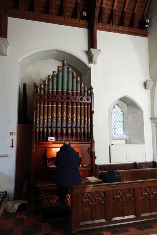 Flitwick, Church of Saint Peter and Saint Paul de Orgelsite